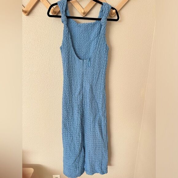 Dee Elly Twist Strap Maxi Dress Blue Sz M - Picture 6 of 12